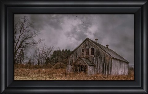 Framed Overtaken by Time Print