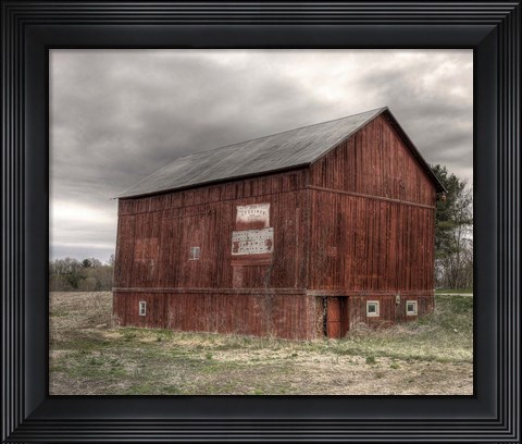 Framed Old Red Print