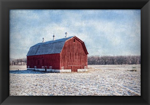 Framed Morning on the Farm Print