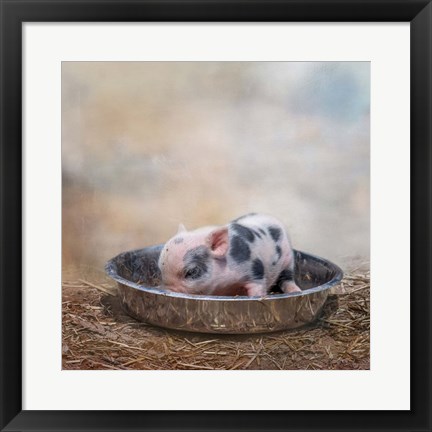 Framed This Little Piggy Print