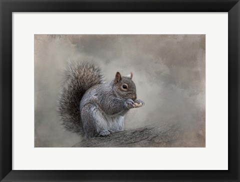 Framed Winter Nibbles Print