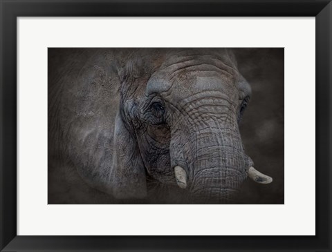 Framed Textured Print