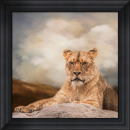 Framed Young and Proud Print