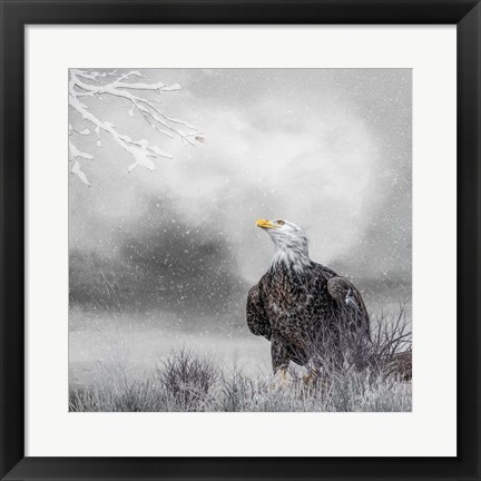 Framed Winter Daydreaming Print