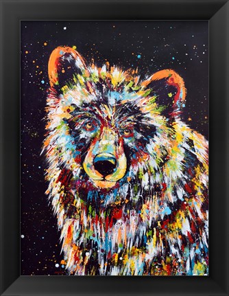 Framed Bear Print