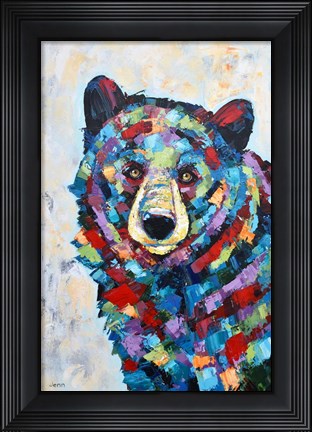 Framed Bear No. 2 Print
