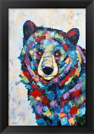 Framed Bear No. 2 Print