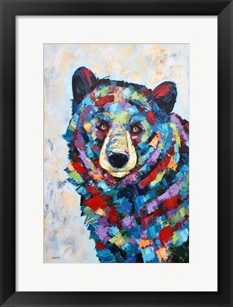 Framed Bear No. 2 Print