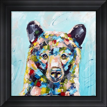 Framed Black Bear No. 2 Print