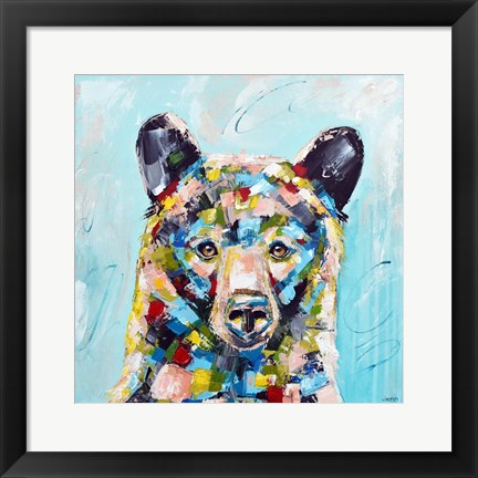 Framed Black Bear No. 2 Print