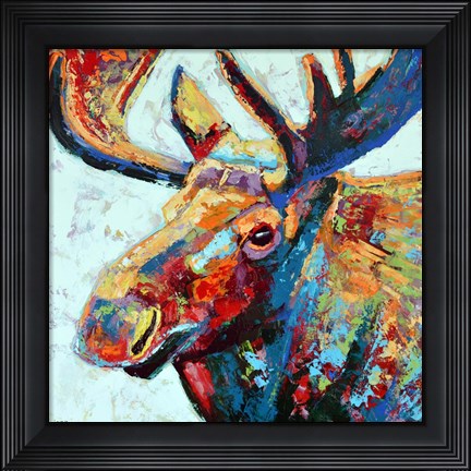 Framed Moose Print