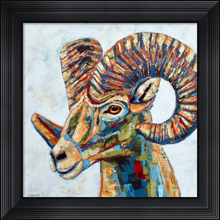 Framed Ram Print