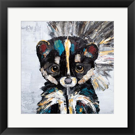 Framed Skunk Print