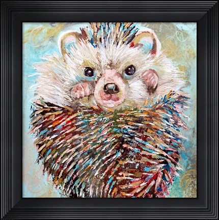 Framed Hedgehog Print