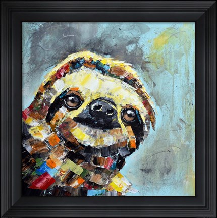 Framed Sloth Print
