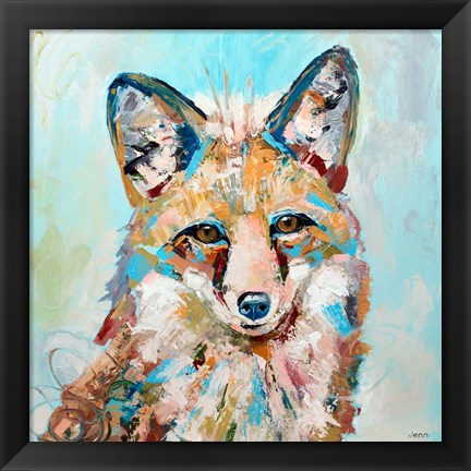 Framed Fox Print