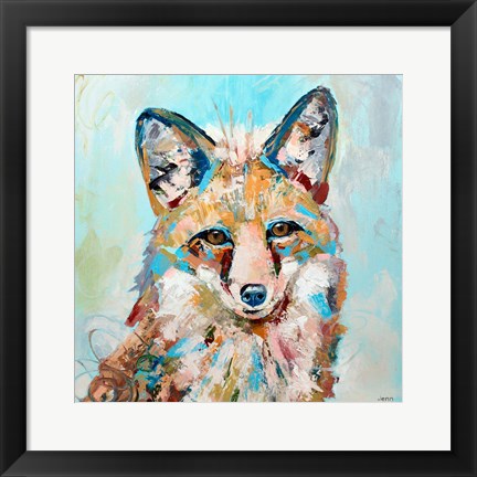Framed Fox Print