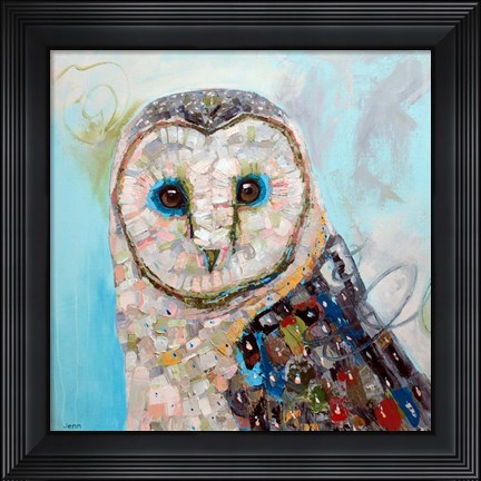 Framed Owl Print