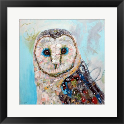 Framed Owl Print