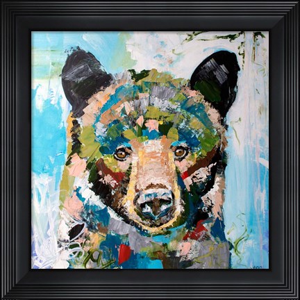 Framed Bear Print