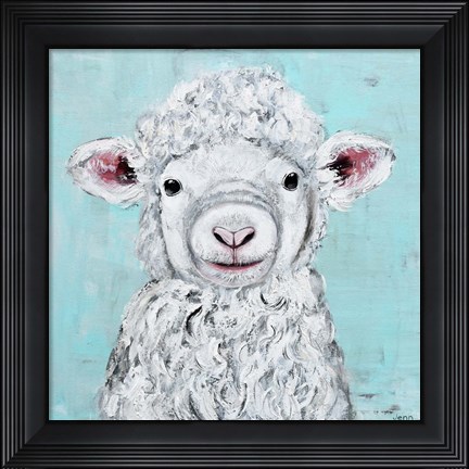 Framed Little Lamb Print