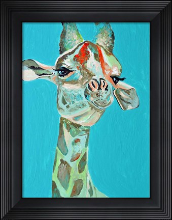 Framed Doc Giraffe Print