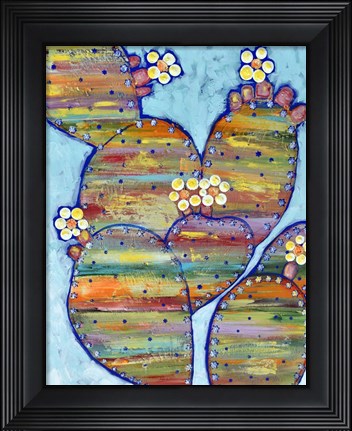 Framed Prickly Pear Print