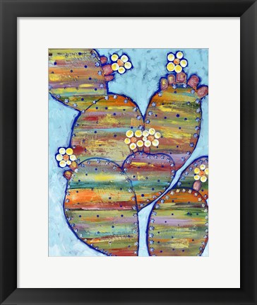 Framed Prickly Pear Print