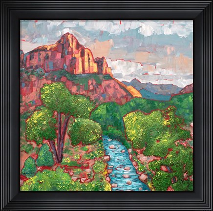 Framed Watchman Trail Print