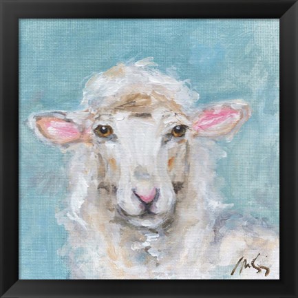 Framed Mimi the Sheep Print