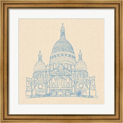 Framed Sacre-Coeur Print