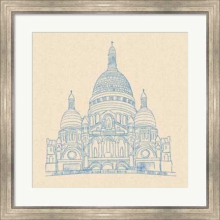 Framed Sacre-Coeur Print