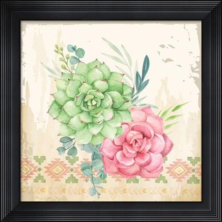 Framed Southwest Cactus Print