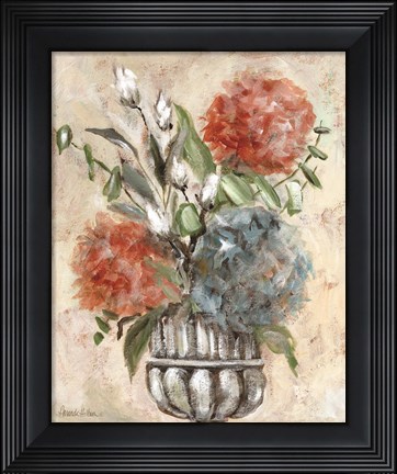 Framed Elegant Hydrangeas Print