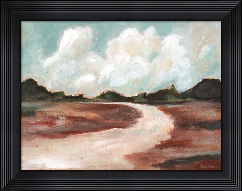 Framed Down the Dirt Road Print