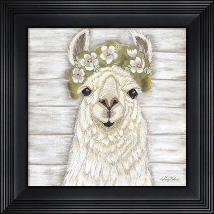 Framed Leah Print