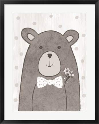 Framed Little Bear Print
