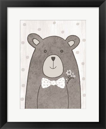 Framed Little Bear Print