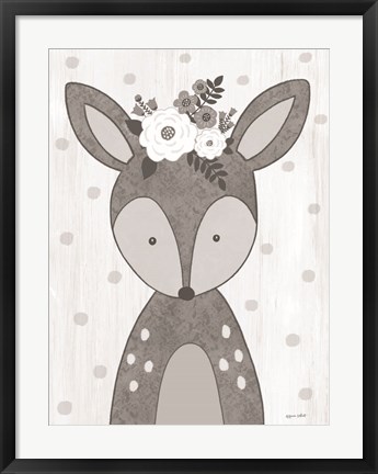 Framed Little Deer Print
