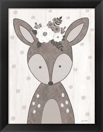 Framed Little Deer Print