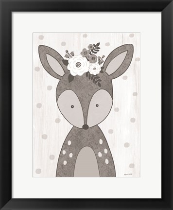 Framed Little Deer Print