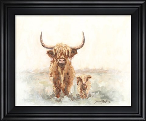 Framed Mother Will Lead Me Print