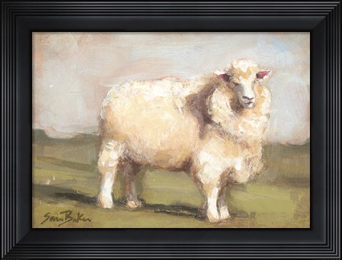 Framed Standing Proud Print