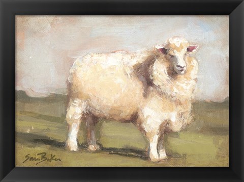 Framed Standing Proud Print
