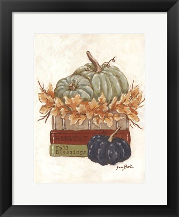 Framed Hey There Pumpkin Print