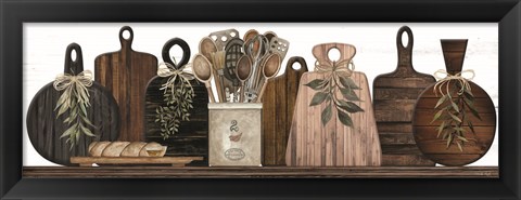 Framed Cutting Boards II Print