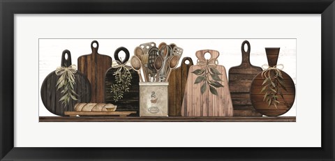 Framed Cutting Boards II Print