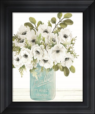 Framed Poppies for You Print