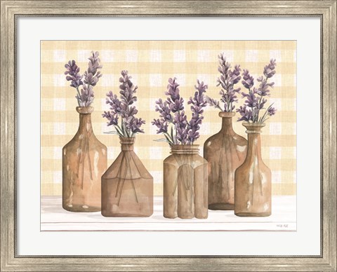 Framed Honeybloom Lavender I Print