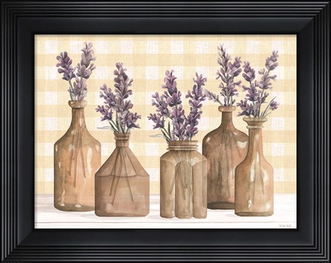 Framed Honeybloom Lavender I Print